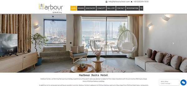 thiet-ke-website-khach-san-Harbour-Suites.