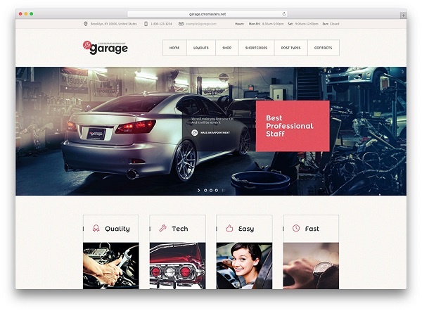 thiet-ke-website-oto-Garage